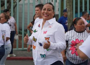 Jazmín Solano encabeza el 53 aniversario de la colonia Rubén Jaramillo en Temixco