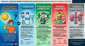 ¿Suero o agua con azúcar? La verdad de Profeco sobre las bebidas hidratantes ante la ola de calor