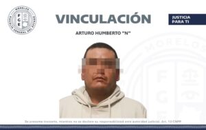 La Fiscalía General del Estado de Morelos informó la vinculación a proceso de Arturo Humberto “N”, alias “El Licenciado”, por su presunta responsabilidad en el ataque y homicidio de tres elementos de la AIC-UECS ocurrido el 13 de febrero de 2025 en Cuautla