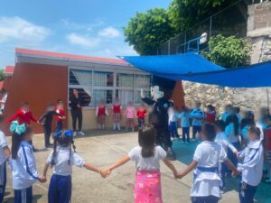 SSPC Morelos intensifica acciones de prevención del delito y erradicación de la violencia contra niñas y niños  En la Escuela Primaria Juan N