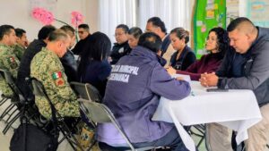 ‍️ En Huitzilac se realizó la Mesa de Seguridad para la Construcción de la Paz con autoridades de todos los niveles