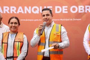 ¡Arranca Jiutepec 3 obras más que van a transformar el municipio!   El alcalde Eder Rodríguez Casillas dio el banderazo de arranque en la calle Emiliano Zapata, Col