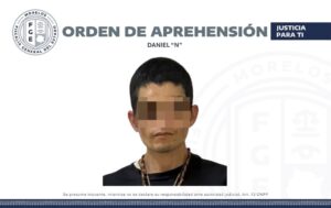 Detienen en Cuernavaca a Daniel “N”, que incumplió las medidas cautelares de su proceso por narcomenudeo