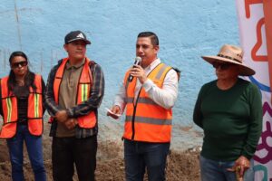 Más obras para Jiutepec!   El alcalde Eder Rodríguez Casillas dio el banderazo de inicio a la construcción del andador urbano entre la calle Chihuahua y Nueva Alianza, en la colonia Cerro de la Corona